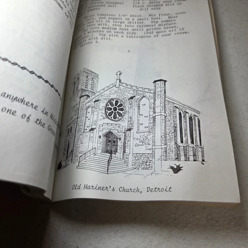 More Michigan Cooking and Other Things Carole Eberly 1st Ed 1981 Fayette Detroit